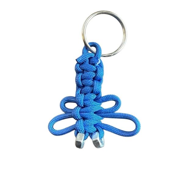 Handmade dragonfly Paracord Key Holder - Picture 2 of 7
